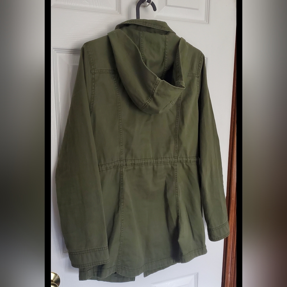 Mossimo Supply Co. Green Utility Jacket Size Small - Picture 2 of 5